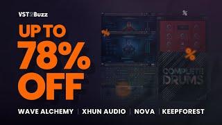 VSTBuzz Deals #21/2023 - Up to 78% off Keepforest, Nova, Wave Alchemy & Xhun Audio