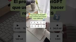 El prompt de chat gpt que puede hacerte viral