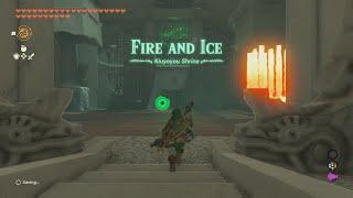 TotK Fire and Ice Shrine