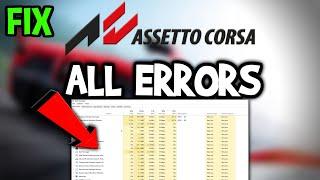 Assetto Corsa – How to Fix All Errors – Complete Tutorial