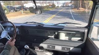 1991 Land Rover Defender 90 300Tdi Driving Video