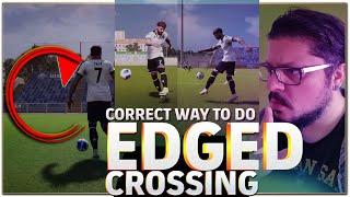 eFootball 2024 Edged Crossing correct way and or effective way? Training ft. spooky1611