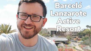 Wyspy Kanaryjskie: Barceló Lanzarote Active Resort (spacer po terenie hotelu i wrażenia z pobytu)