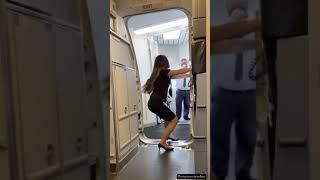 Closing Airplane Door‍️ | Re-upload