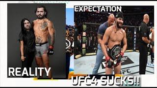 Easports Ufc 4 SUCKED/UFC UNDISPUTED 3 WAS BETTER THAN UFC4 ... UFC4 GAMEPLAY/Comparison Video