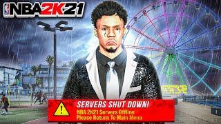 The Last Day of NBA 2K21.. (SERVERS SHUT OFF)