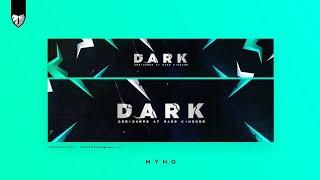 DARK ABSTRACT BANNER SPEED ART | MYNO