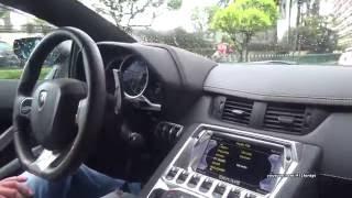 Hamann Zentenario Lamborghini Aventador onboard ride in Monaco