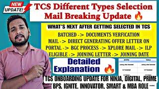 TCS Joining Letter Breaking Update  | Selected Candidates Update | Readiness Survey | Batched, ILP