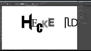 How to create a fun design with your name with Adobe Illustrator