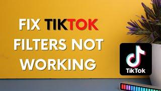 How To Fix Tiktok Filters Not Showing on Your iPhone !! Tiktok Filters Not Showing Problem Solved !