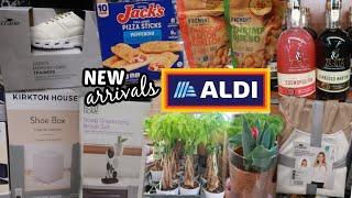 ALDI "NEW WEEKLY ARRIVALS" HOME ESSENTIALS/FOOD & MORE