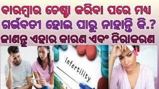 ଗର୍ଭ ନ ରହିବା ର କାରଣ ଏବଂ ନିରାକରଣ। Infertility in female Causes and Treatment।#getpregnant#infertility