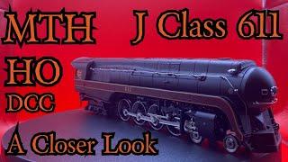 MTH HO Scale J Class Norfolk And Western 611 DCC