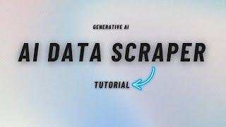  AI Web Scraper: Extract, Process & Export Website Data with Python & OpenAI