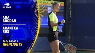 Ana Bogdan vs. Arantxa Rus Highlights | 2024 US Open Round 1