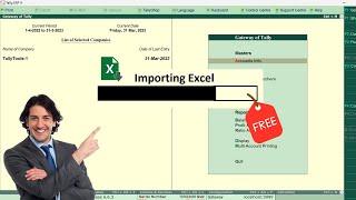4. Import bank statement from excel in Tally ERP9 #exceltotallyimport #exceltotally  #tallyerp9