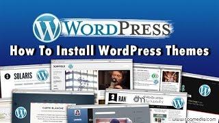 How To Install Or Uninstall Themes in WordPress Step By Step