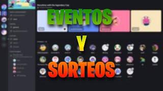  EL MEJOR SERVIDOR DE DISCORD PARA EVENTOS Y SORTEOS