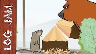 The Beaver - funny cartoons || Log Jam series