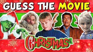 Guess The "50 CHRISTMAS MOVIES " QUIZ! ⭐| CHALLENGE/ TRIVIA