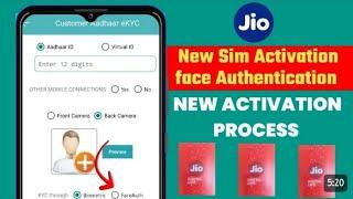 Jio Sim Activation Face Authentication | How To Activate Jio Sim Through Face Auth Ekyc
