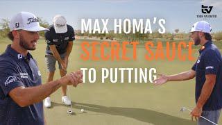 The Secret Sauce to improve your putting? | Max Homa explains #golf #maxhoma #puttingtips #pgatour