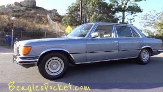 Mercedes Benz 6.9 450SEL W116 S Class 98,000 Orig Mi Saloon Hydraulic Euro Grey Market 2 Restore