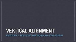 Bootstrap 4 (Alpha 6) utilities: Vertical alignment