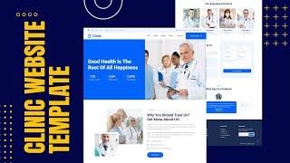 *Clinic Website Template - Medical Website Template Free