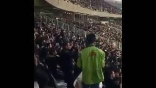 Iranians Chanting  Alamdar-Hussein a.s On Ashura, Football Match Between Iran and Korea 2016