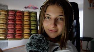 Macaron Eating ASMR | Soft Crunch & Tapping