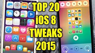 TOP 20 iOS 8 Jailbreak Cydia Tweaks 2015
