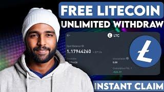 ⭐ Instant LiteCoin For All User ⭐ New Crypto Unlimited Airdrop | Withdrawal Live - Earn Money Online