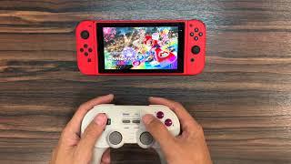 8Bitdo Pro 2 - Nintendo Switch Wireless Controller- Unboxing + Test Super Mario Bros Nes + Kart