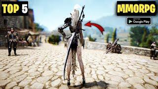 TOP 5 MOST PLAYED MMORPG GAMES OF 2022 ( android / ios ) || BEST MMO GAMES