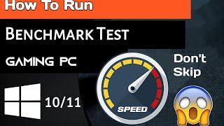 How to benchmark your PC FOR FREE || gaming pc me benchmark kaise check kare || #helpbyravi #viral