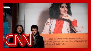 Narges Mohammadi's children speak to CNN in exclusive interview