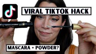 Viral TikTok Mascara Hack?! Does it Work?