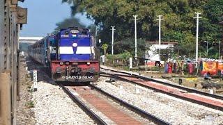 24 COACHER GUWAHATI - BARMER - BIKANER SHATTERS KOKRAJHAR AT AFTERNOON WITH DIESEL ALCO