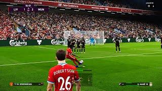 PES 2021 | Liverpool vs Manchester United | Mane Free Kick Goal | Gameplay PC