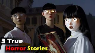 3 True Scary Horror Stories Animated: Ghost Girl, Haunted Wardrobe, Creepy Roommate