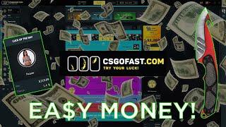 CSGOFast.com PAID??? Jackpot gambling!