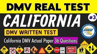 California DMV Senior Written Test 2025 | California DMV Practice Test 2025 #cadmv  #Test_3