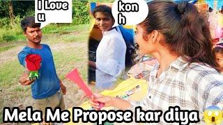 Mela Me Propose kar diya //laxmi Patel vlogs // Public Reaction vlog//Funny video#laxmipatelvlog