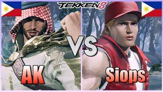 Tekken 8  ▰  AK (#1 Shaheen) Vs Siops (Steve) ▰ Ranked Matches!