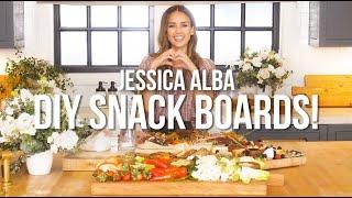 DIY All Day Snacking Meat, Cheese, and Veggie Boards! | Jessica Alba