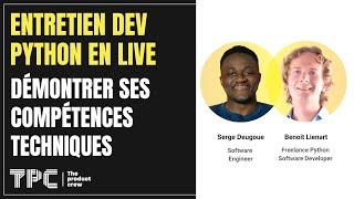 Entretien Dev Python en Live : Démontrer ses compétences techniques