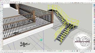 Profile Builder 3 for sketchup - the fastest staircase plugin with much details