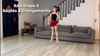 RAD Grade 3 Ballet - Sautes & Changements